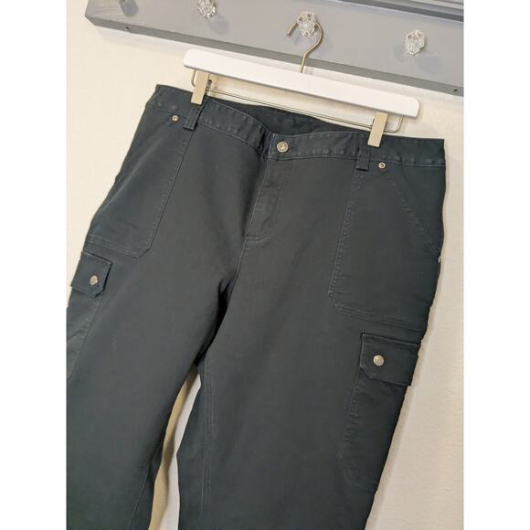 Duluth Trading Co. DuluthFlex Fire Hose Relaxed Lined Cargo Pants Mens 20 x 31 - Picture 2 of 6